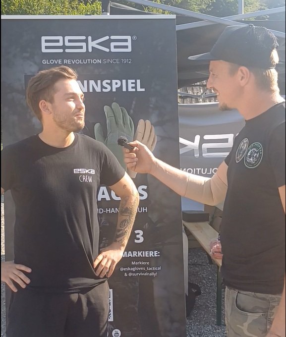 Interviewreihe auf der Survivalrally: Eska-Gloves